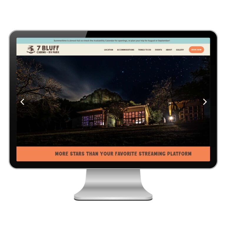 https://blasedesign.com/work/7-bluff-cabins-website/